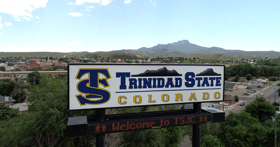 Trinidad Campus sign image
