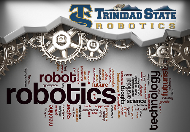 Robotics word banner image