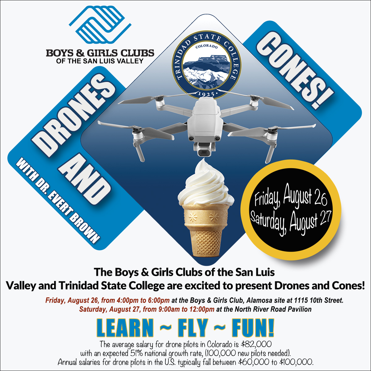Drones and Cones helps Valley youth develop career skills